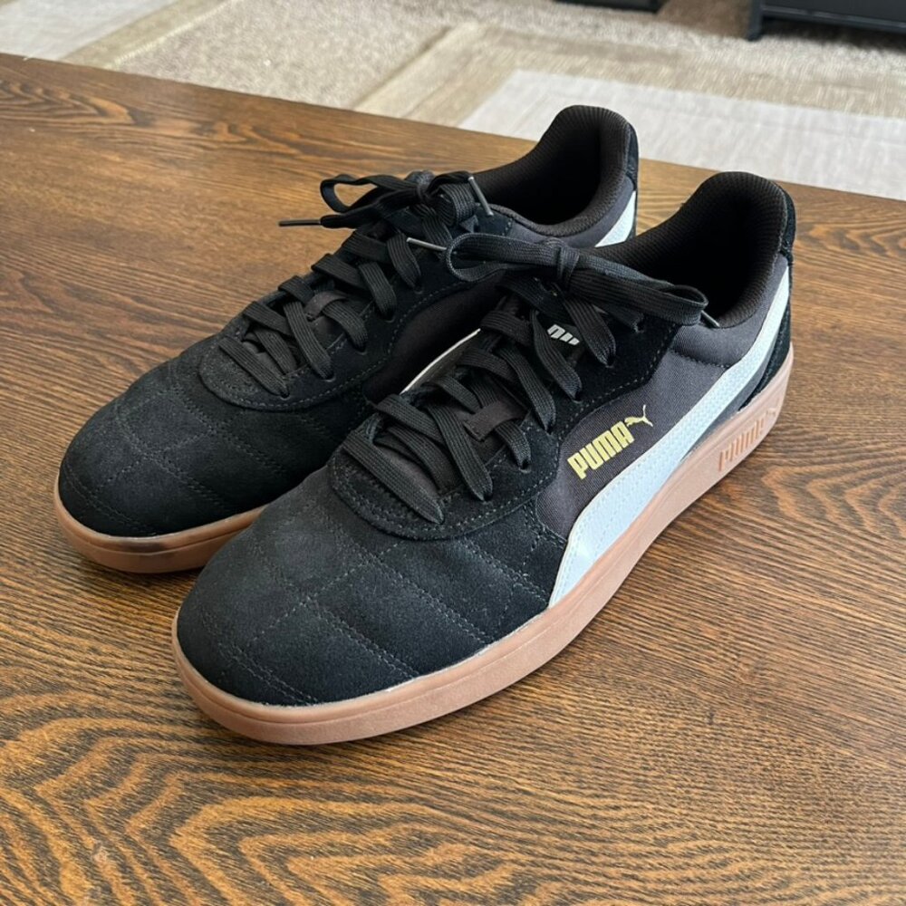 PUMA Men's Astro Kick sneakers, black, Men’s 11.5, NEW!